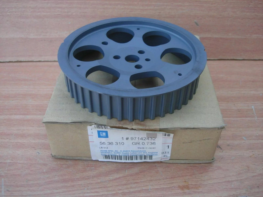 Camshaft Sprocket fits Opel Vauxhall Corsa B Astra F Vectra B 15 17 Diesel 97142432 View Rear