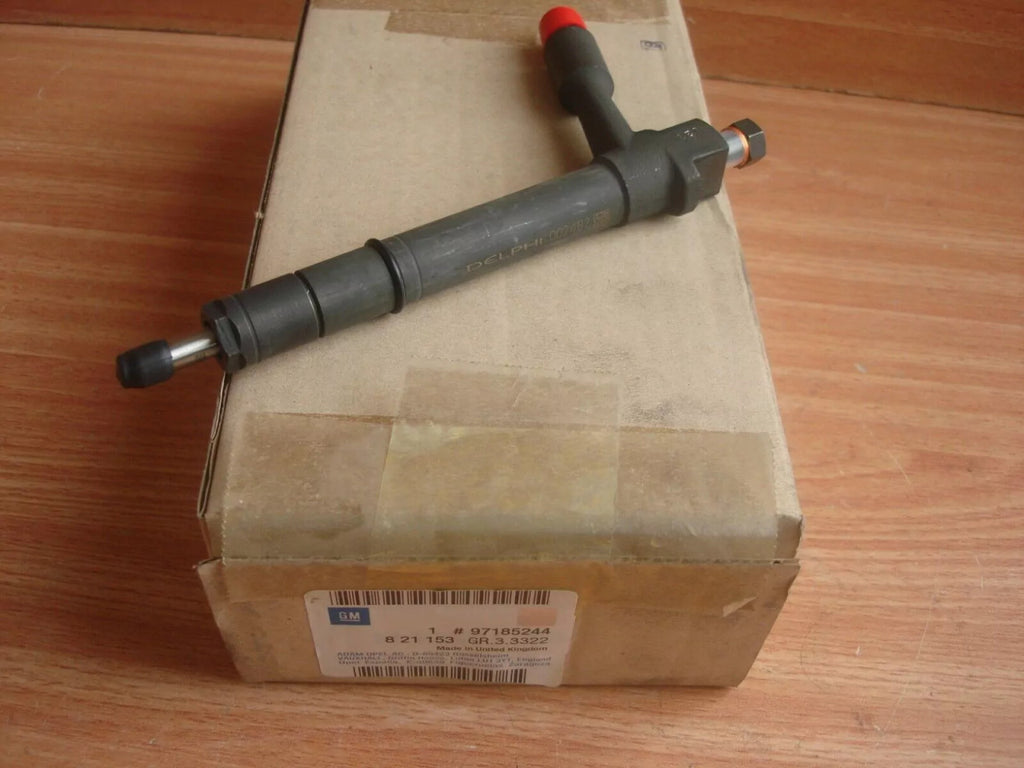 Fuel Injector fits Opel Vauxhall Meriva A Corsa C Astra G Y17DT Y17DTL Genuine 97185244 View Left