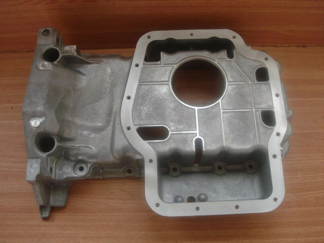 Oil Sump Pan Upper fits Opel Astra G Zafira A Corsa C CDTi Y17DT Y17DTL Genuine 97240799 View Rear