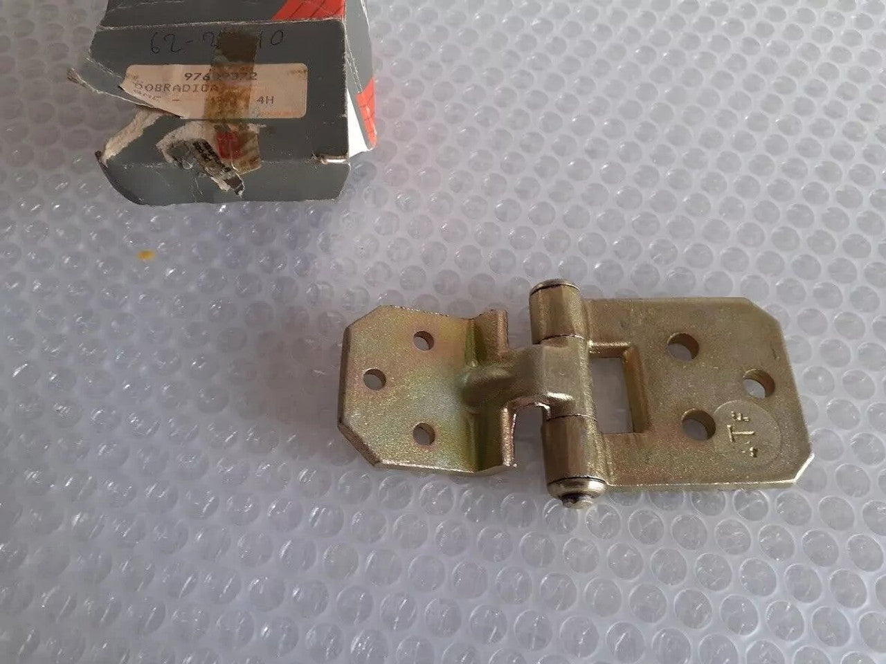 Back Door Hinge fits Fiat Fiorino 97609372 Genuine View Front