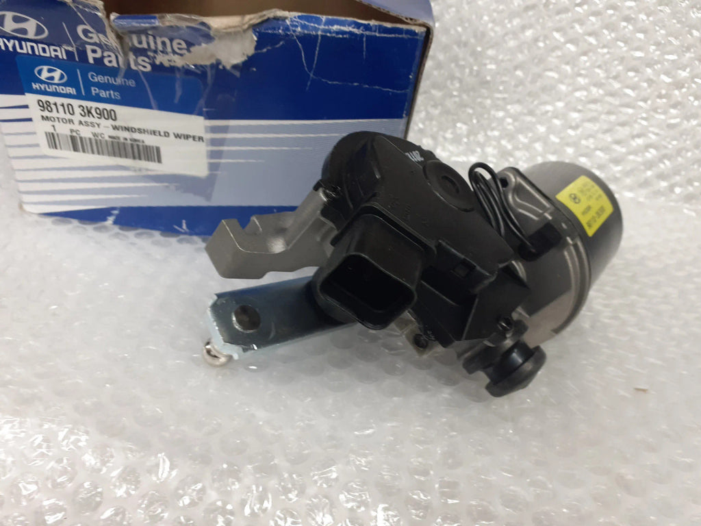 Front Windshield Wiper Motor fits Hyundai Sonata 981103K900 Genuine View Left