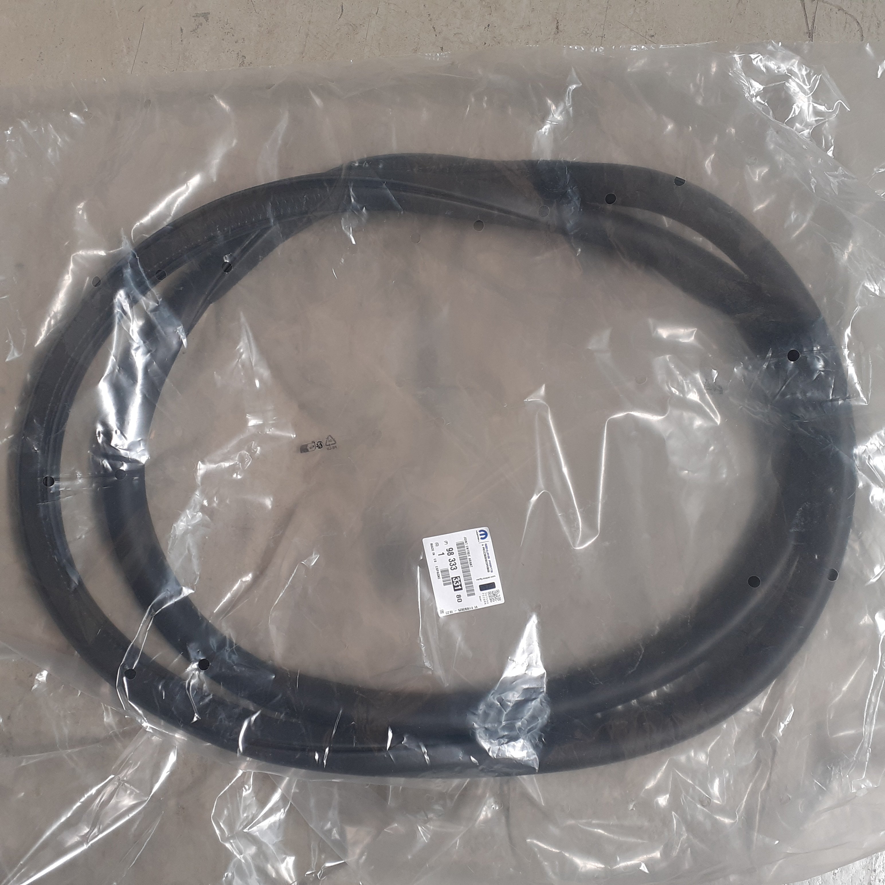 Front Door Seal on Frame Rubber fits Citroen C4 MK3 9833333180 Genuine
