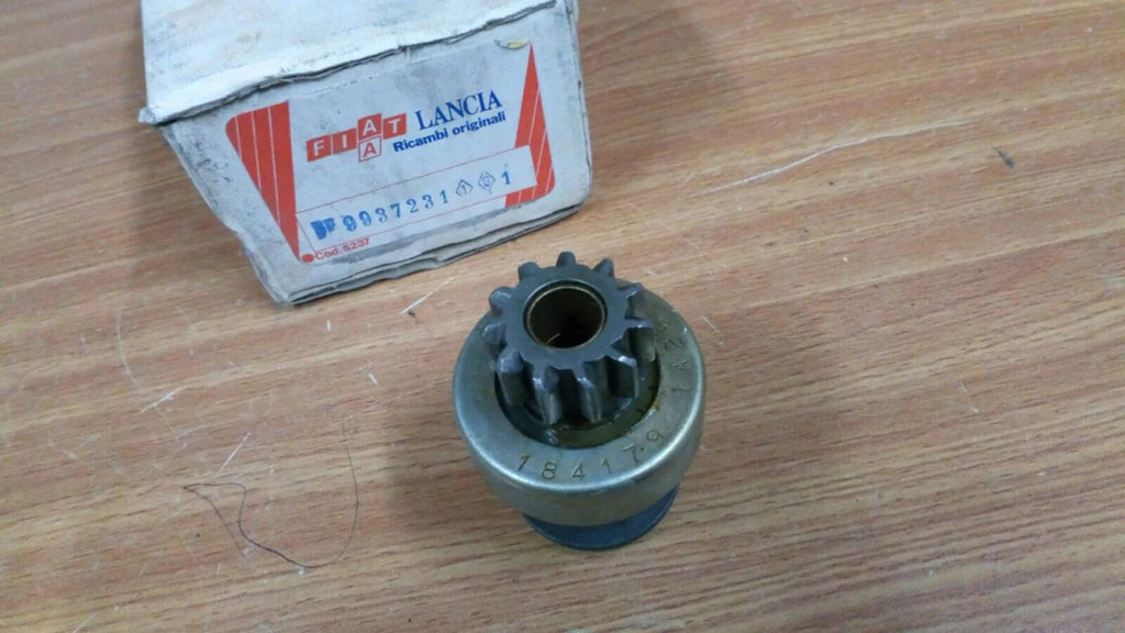 Starter Motor Drive fits Fiat 131 132 9937231 Genuine View Rear