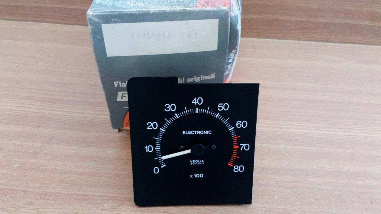Tachometer Revolution Gauge fits Lancia Beta 9938949 Genuine View Rear