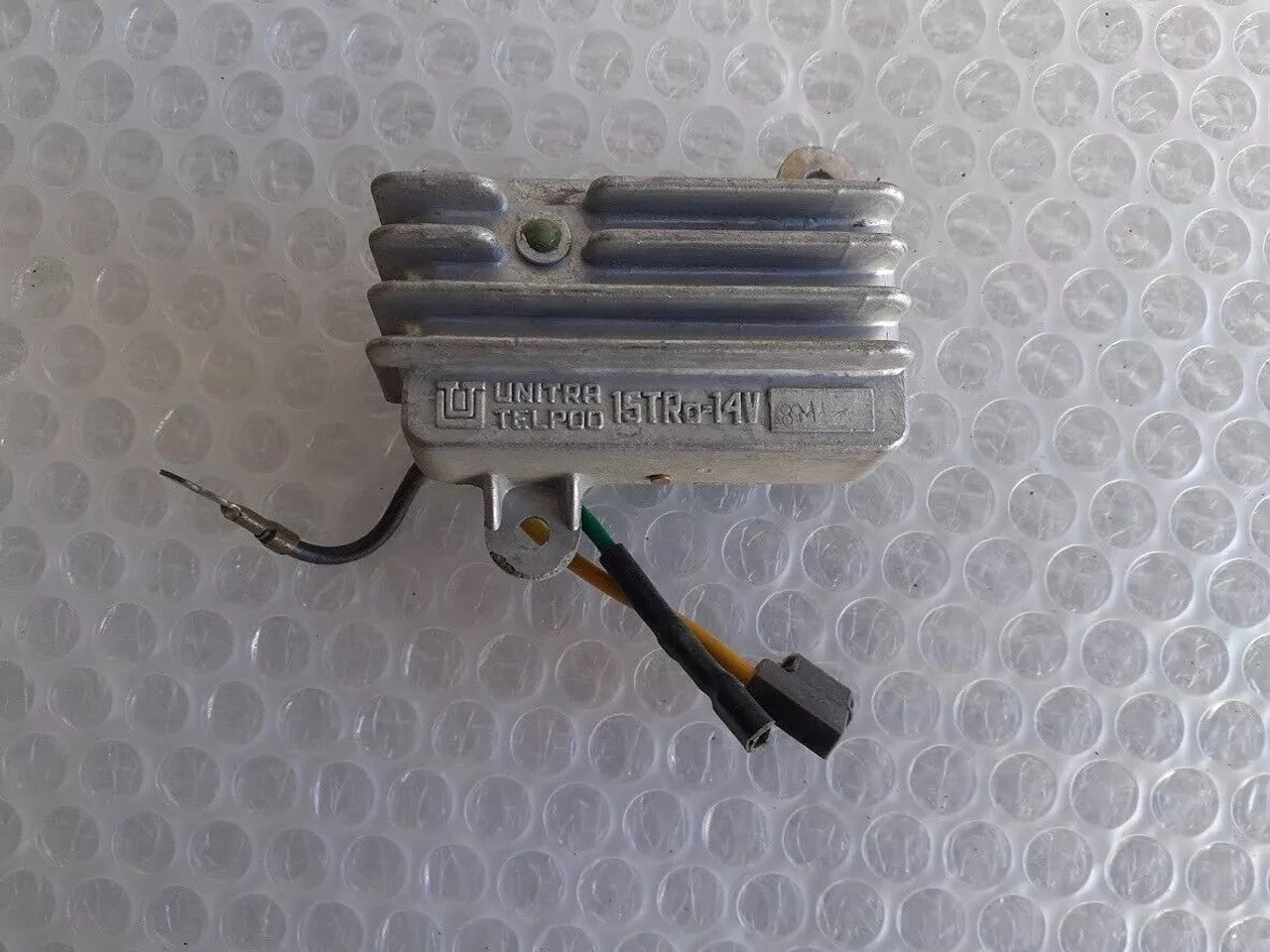 Alternator Voltage Regulator fits Fiat 126 9939316 Genuine View Front