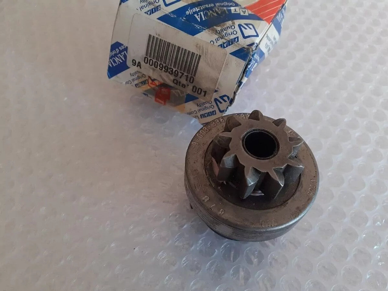 Starter Motor Gear fits Fiat Croma Turbo Ducato Lancia Thema Turbo 9939710 View Front