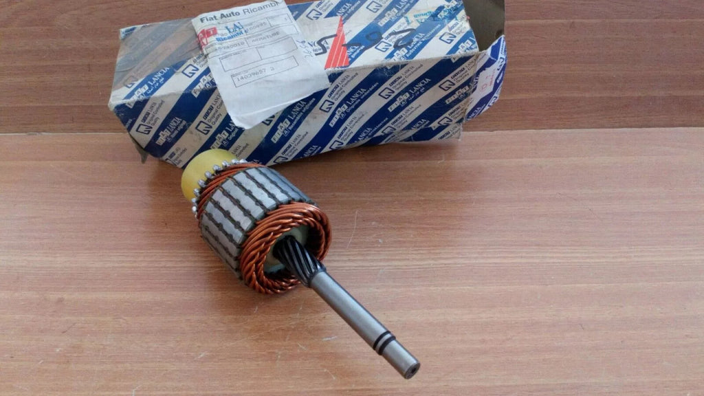 Starter Motor Armature fits Fiat Panda Tipo Uno Lancia Y10 9940018 Genuine View Right
