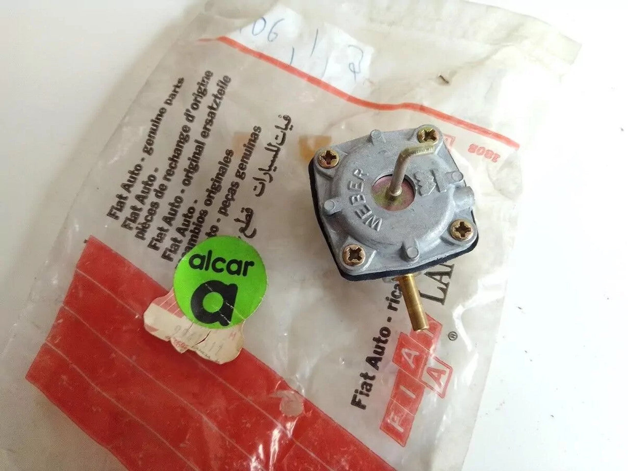 Carburetor Idle Weber fits Fiat 126 9941611 Genuine View Right