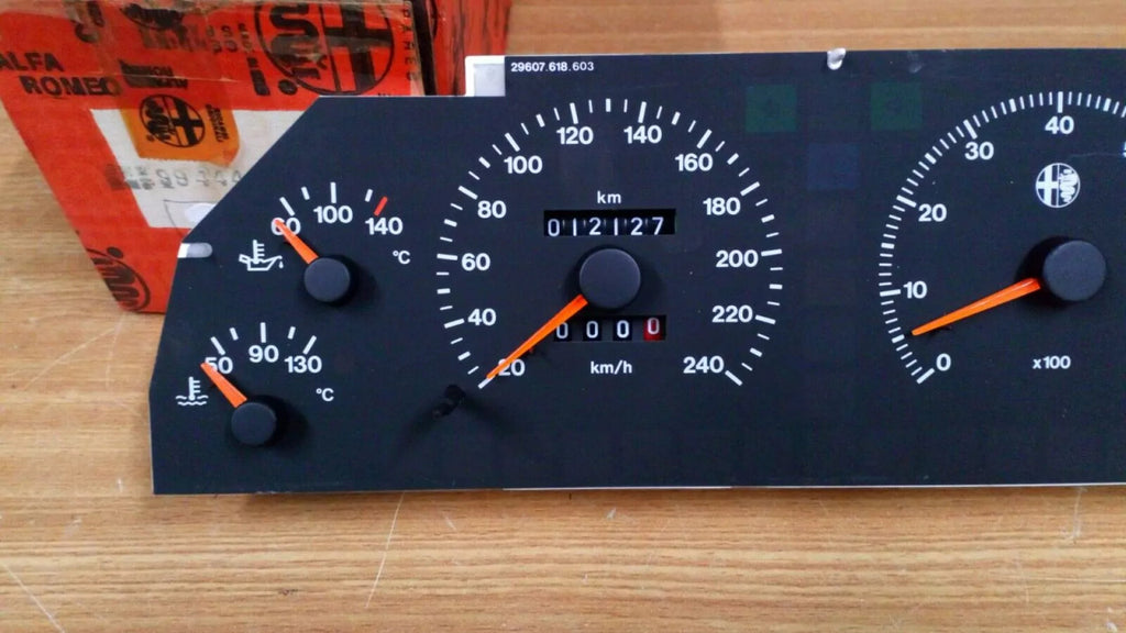 Instrument Cluster fits Alfa Romeo 155 9944483 Genuine View Rear