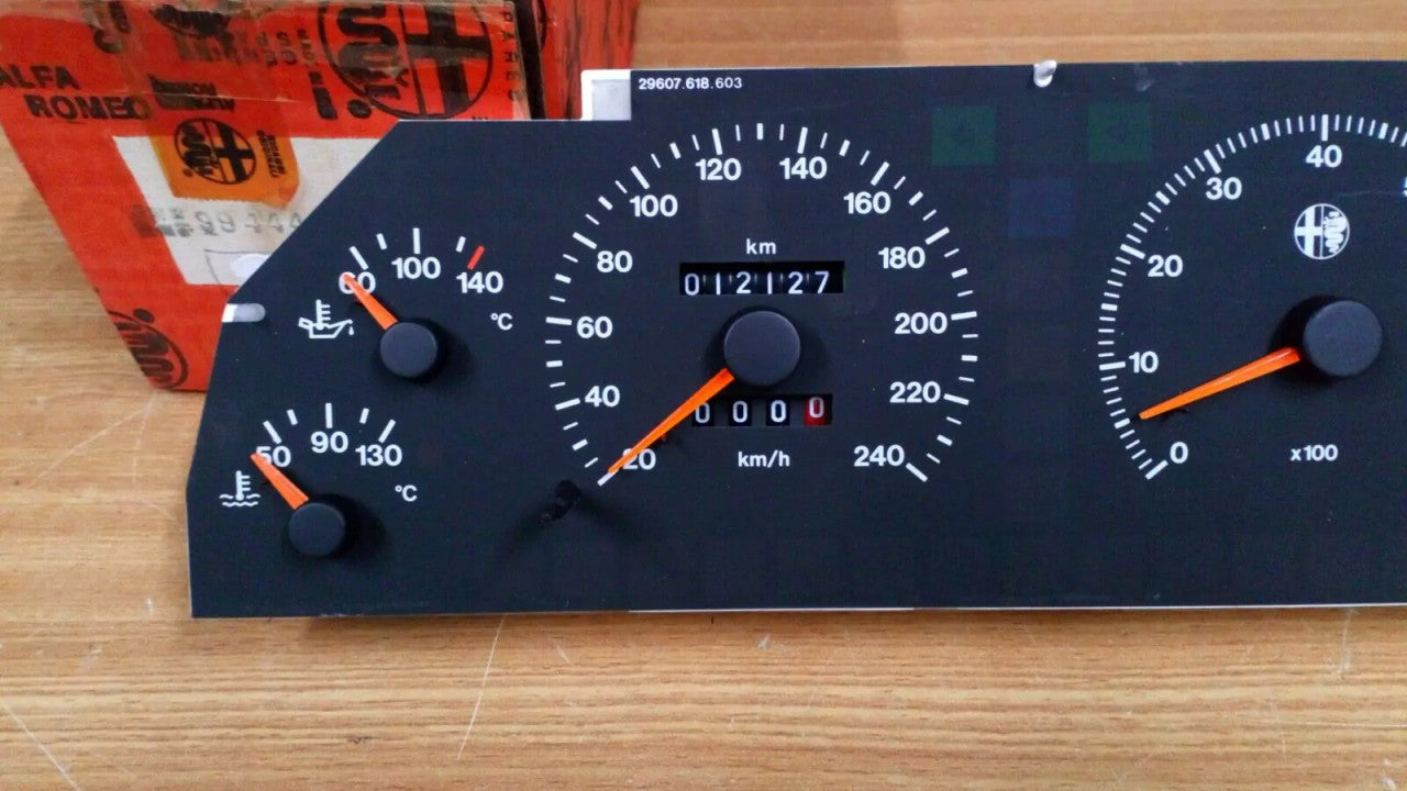 Instrument Cluster fits Alfa Romeo 155 9944483 Genuine View Rear