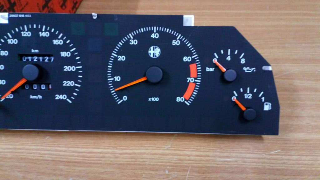 Instrument Cluster fits Alfa Romeo 155 9944483 Genuine View Right