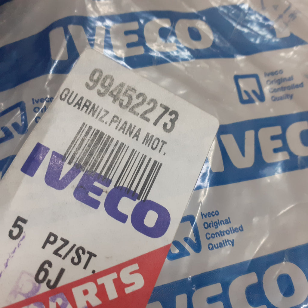Oil Pump Gasket fits Iveco Eurotrakker Stralis Trakker 99452273 Genuine