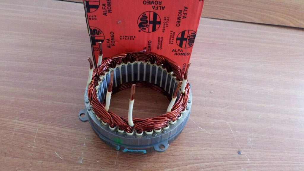 Alternator Stator fits Alfa Romeo 145 146 155 164 GTV Spider 9946758 Genuine View Front
