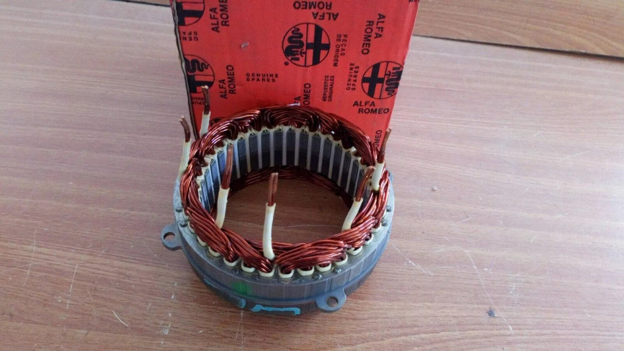 Alternator Stator fits Alfa Romeo 145 146 155 164 GTV Spider 9946758 Genuine View Front