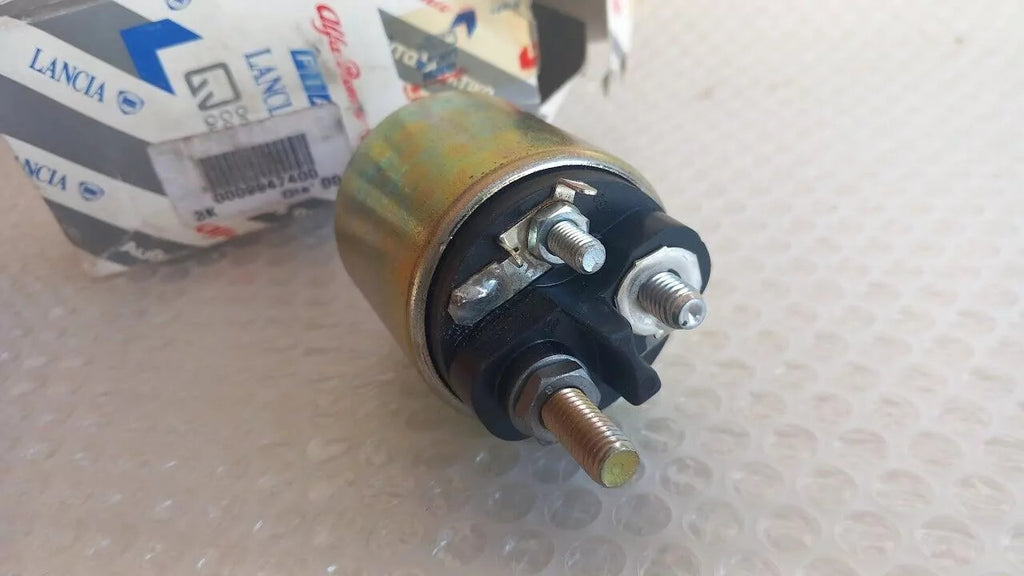 Starter Solenoid fits Fiat Lancia Alfa Romeo 9947400 Genuine View Rear