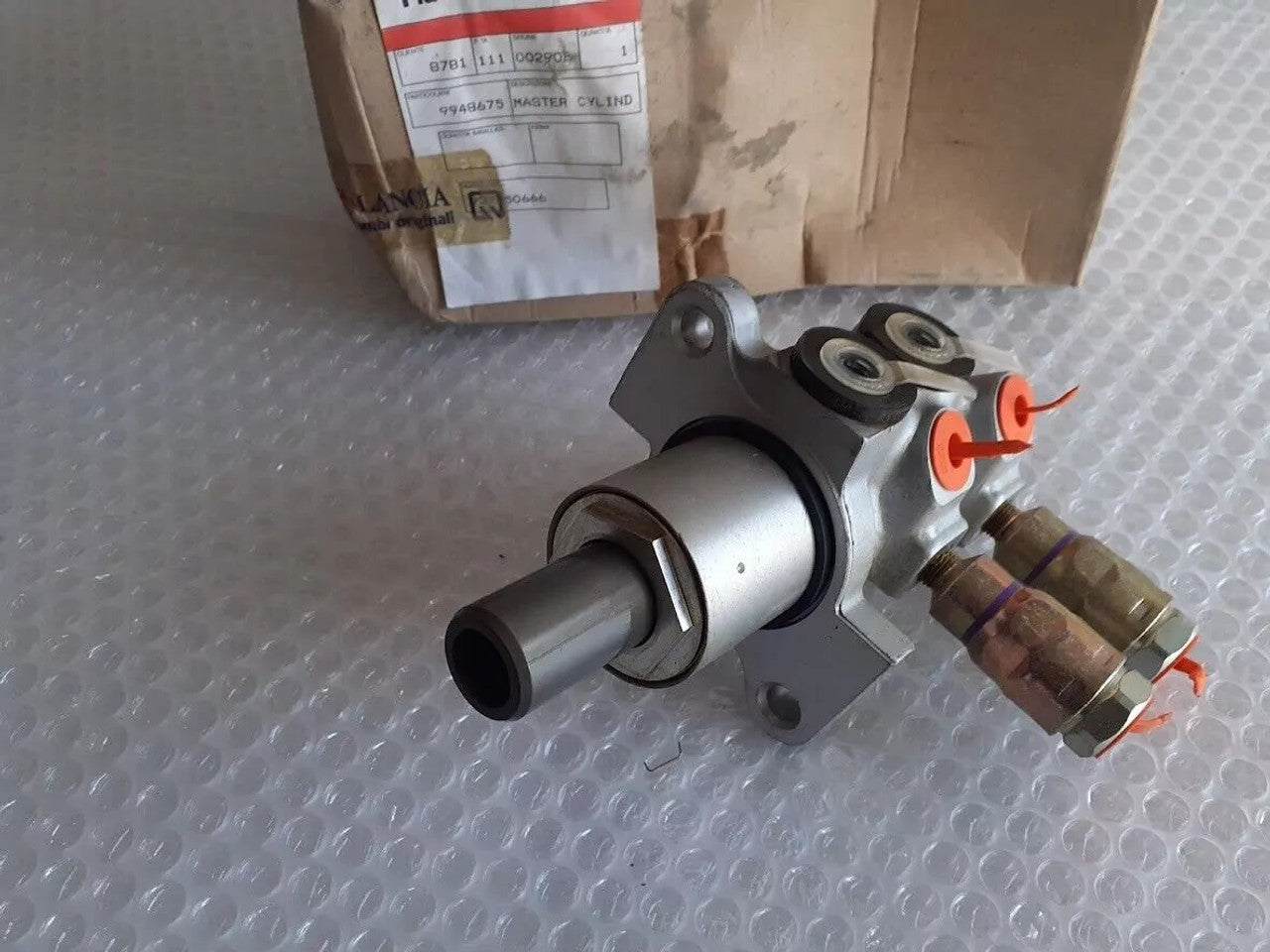 Brake Master Cylinder fits Fiat Punto 77364496 Genuine 9948675 View Front