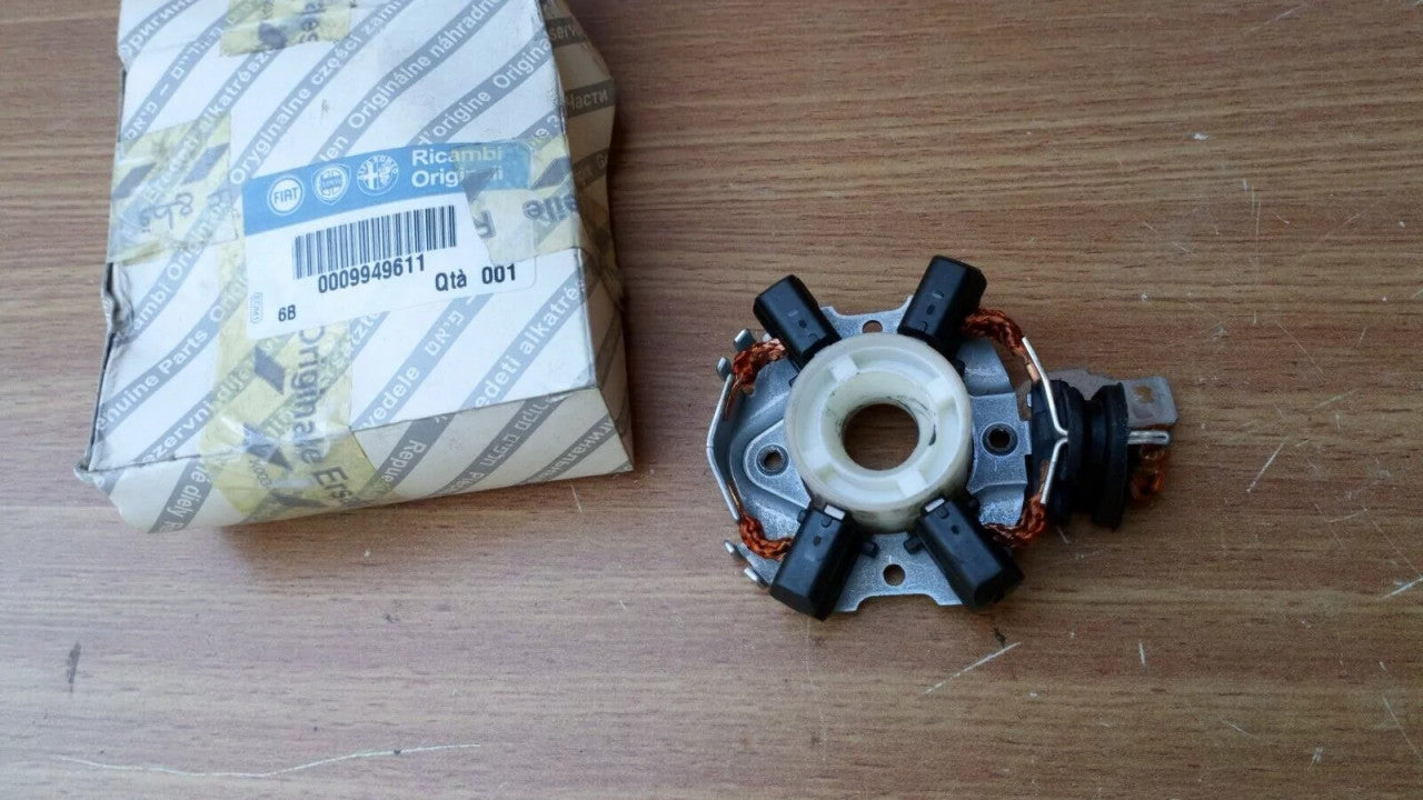 Starter Motor Brush Holder fits Fiat Stilo Brera GT Lancia Lybra 9949611 Genuine View Front