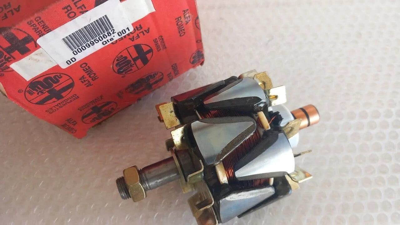 Alternator Rotor fits Fiat Lancia Alfa Romeo 9950682 9946939 Genuine View Left