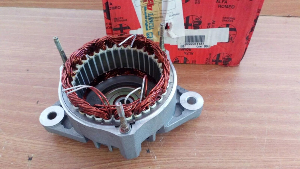 Alternator Stator Support fits Fiat Lancia Alfa Romeo 9951187 Genuine View Front