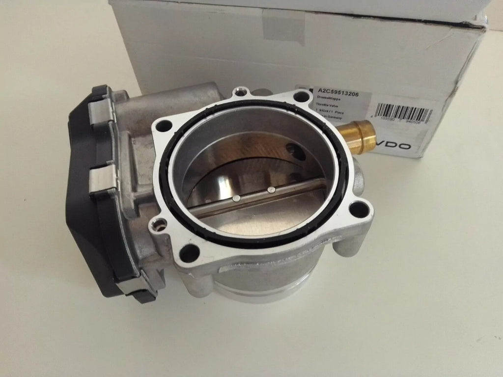 Throttle Body fits BMW 76mm 13547556119 13547597885 A2C59513206 View Rear