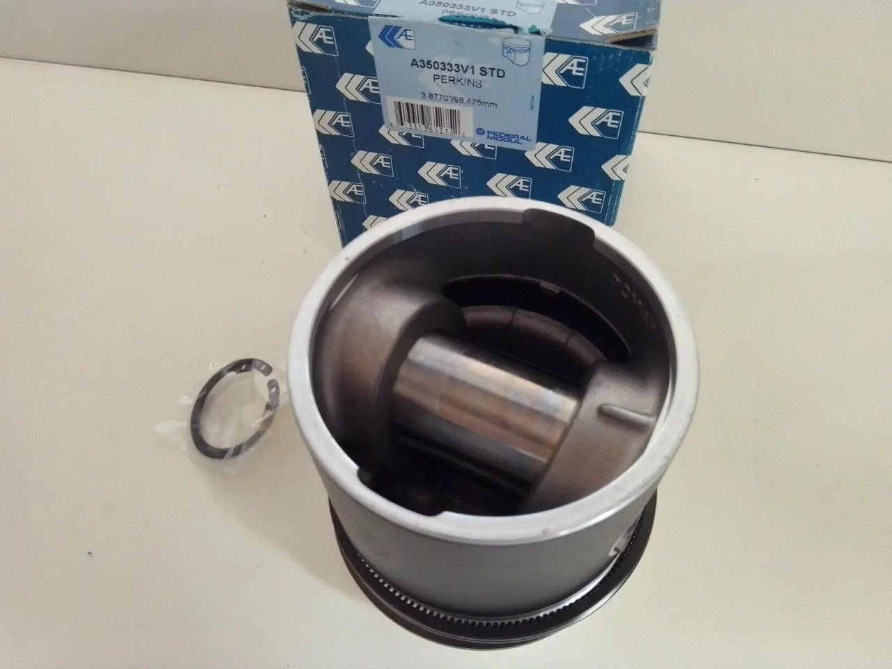 Piston fits Perkins Massey Ferguson 6.354.4 98.48mm Bore STD A350333/STD View Right