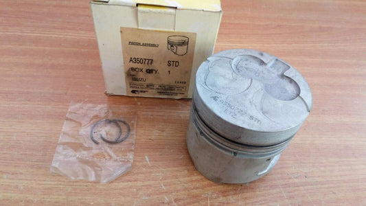 4x Pistons fits Isuzu Gemini 4EC1 Opel Corsa A 15D 76mm STD A350777 View Front