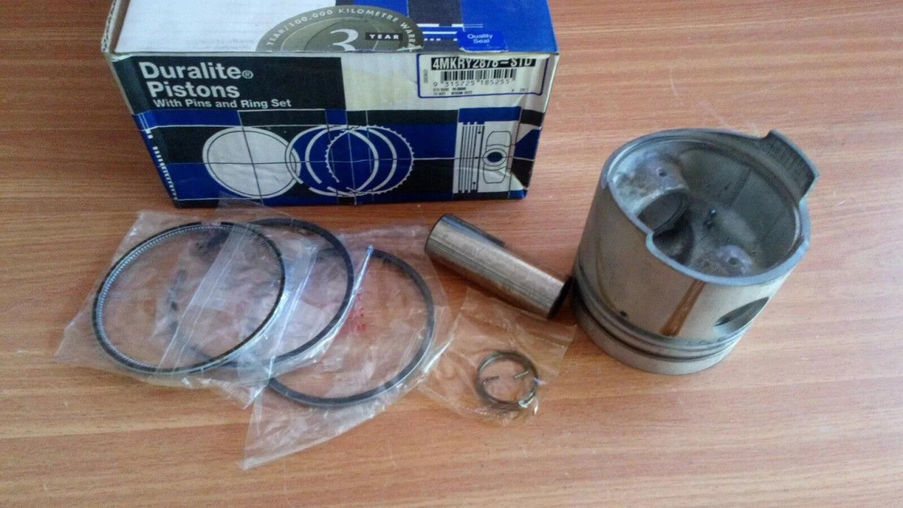 4x Pistons fits Nissan 720 Pick up Urvan E20 SD23 engines 89mm STD ACL-4MKRY2878-STD View Rear