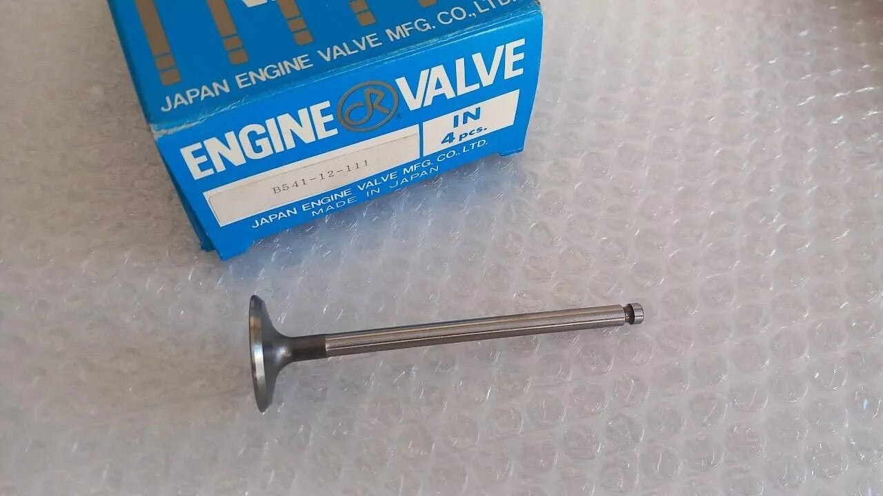 4x Intake Valves Inlet fits Mazda 323 Familia B6 engine B541-12-111 View Front