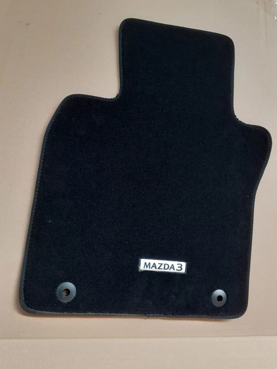 Interior Carpet Set LHD fits Mazda 3 BP BDEMV0320A Genuine BDEM-V0-320A View Close Up Rear