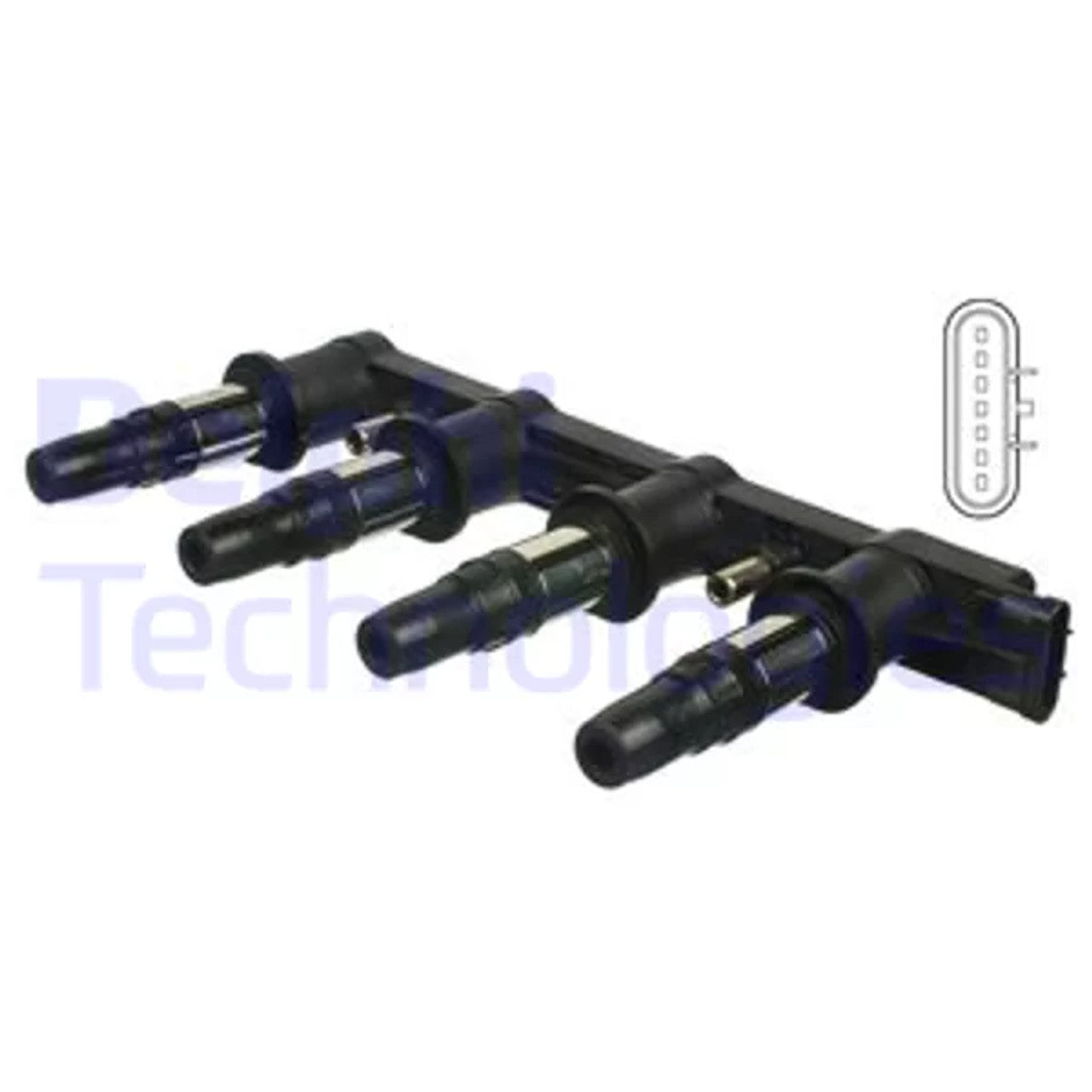 Ignition Coil fits Opel Vauxhall Astra J Mokka X Chevrolet Trax Cruze Aveo CE01841-12B1 View Front