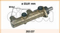 Brake Master Cylinder fits Fiat Ducato Peugeot Boxer Citroen Jumper 23.81mm CFM-202-237 View Front