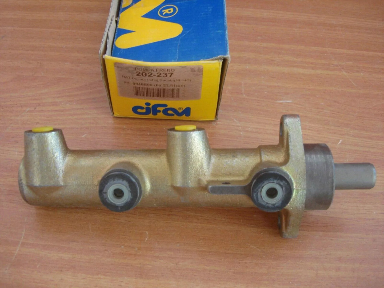 Brake Master Cylinder fits Fiat Ducato Peugeot Boxer Citroen Jumper 23.81mm CFM-202-237 View Rear
