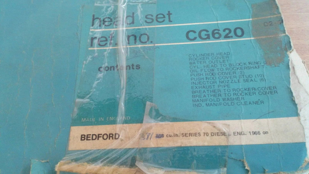 Cylinder Head Set Gaskets Set kit fits Bedford 381 466 CG620 View Left