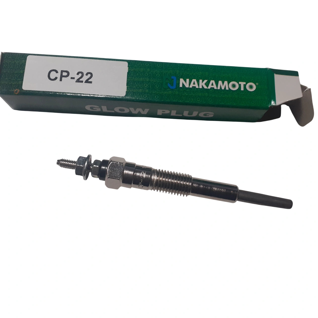 4x Glow Plugs fits Toyota Land Cruiser Hilux 1KZTE Caldina Corona 3CTE 11 Volts View Front