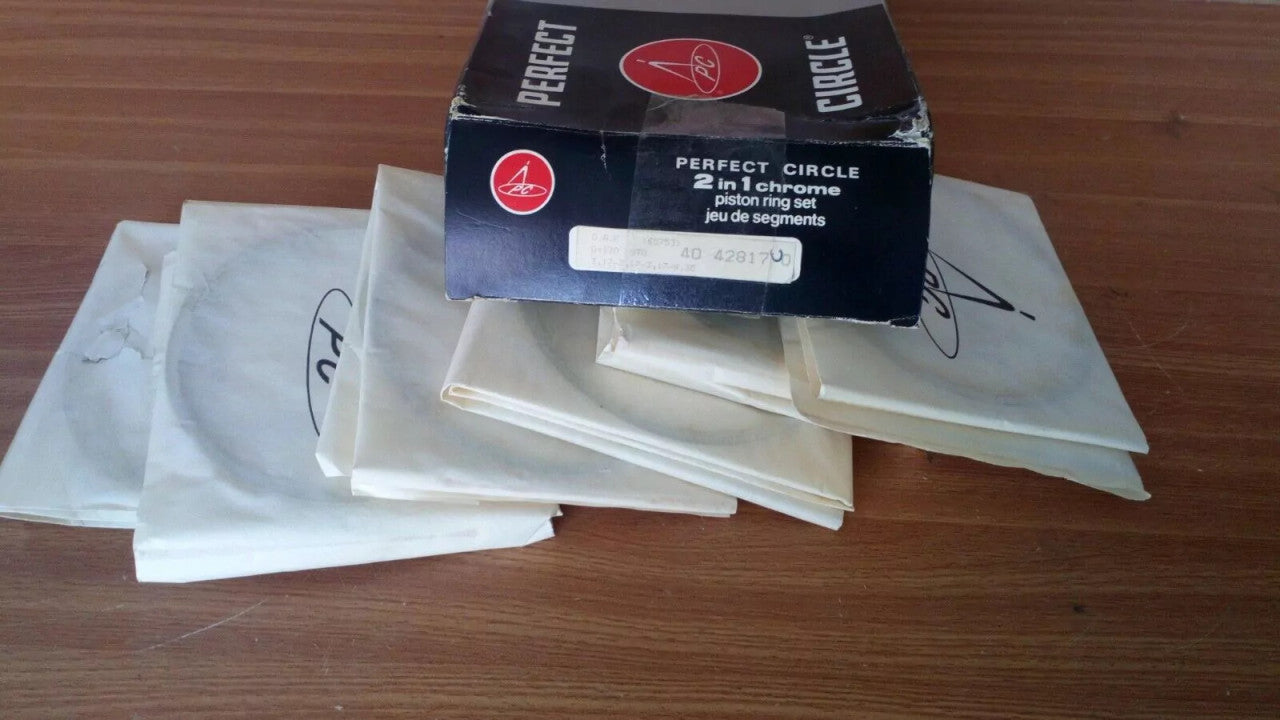 Piston Rings Set fits DAF DK DKA DKD 160 130mm Bore STD D-40428170 View Front