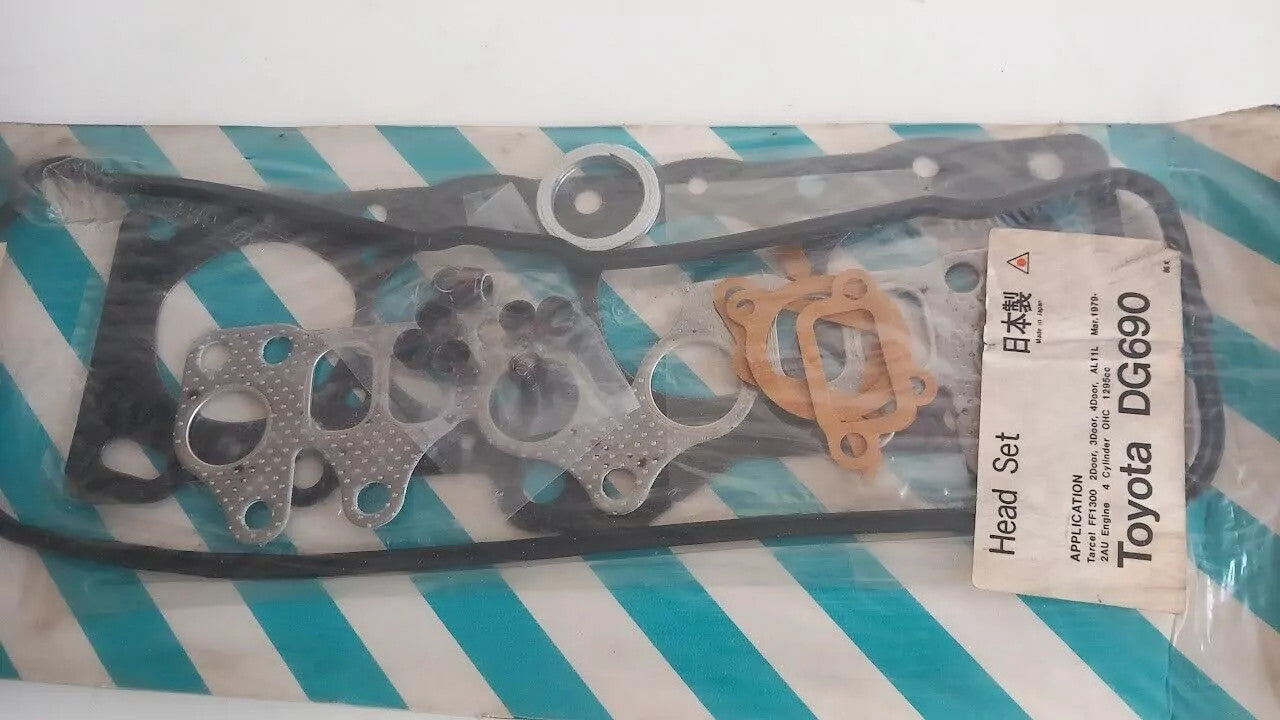 Head Set Gasket kit fits Toyota Tercel AL11 2AU 1295cc DG690 View Front