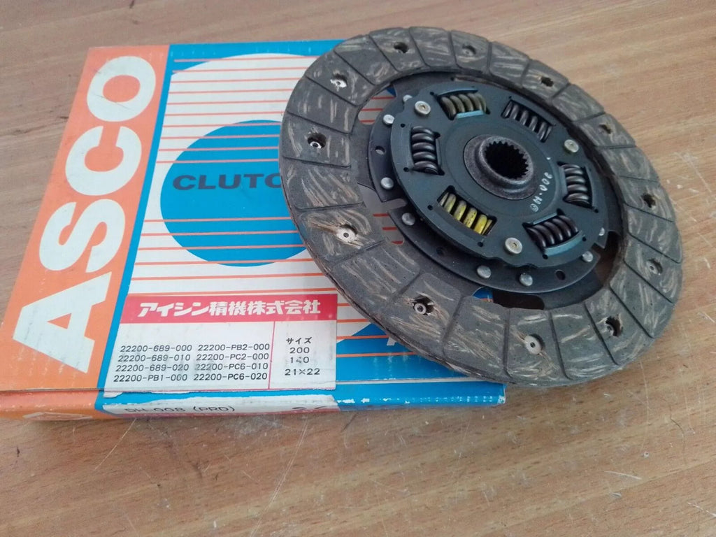 Clutch Disc fits Honda Accord Civic CRX Integra Prelude Quintet 200m DH-008 View Rear