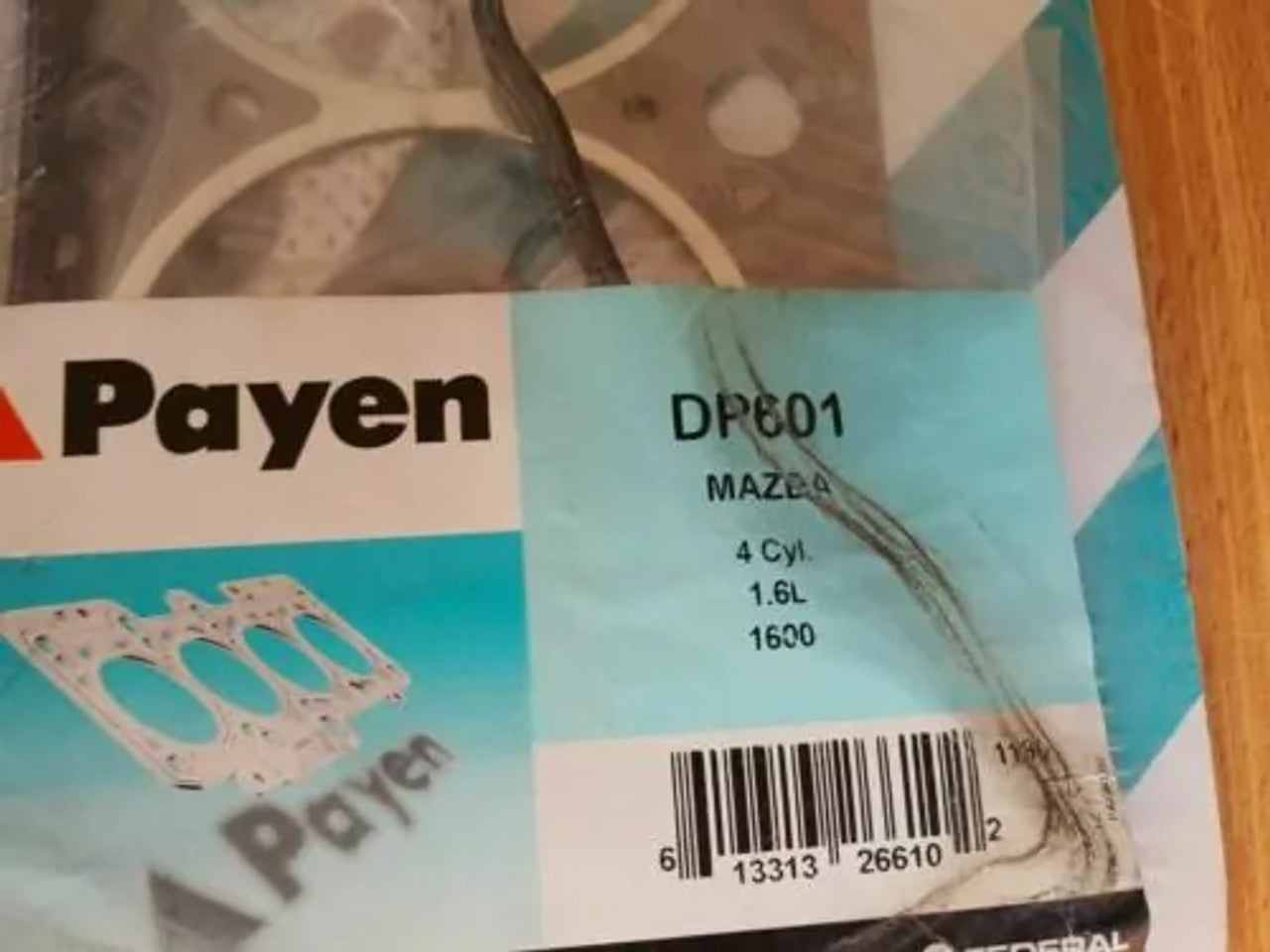 Head Set Gasket Kit fits Mazda 323 Familia BF BW B6 engine DP601 View Rear