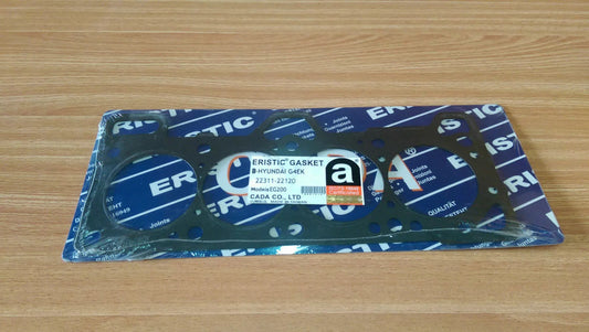 Head Gasket fits Hyundai S Coupe Accent Lantra 1.3 1.5 12v G4E G4K engines EG200 View Front