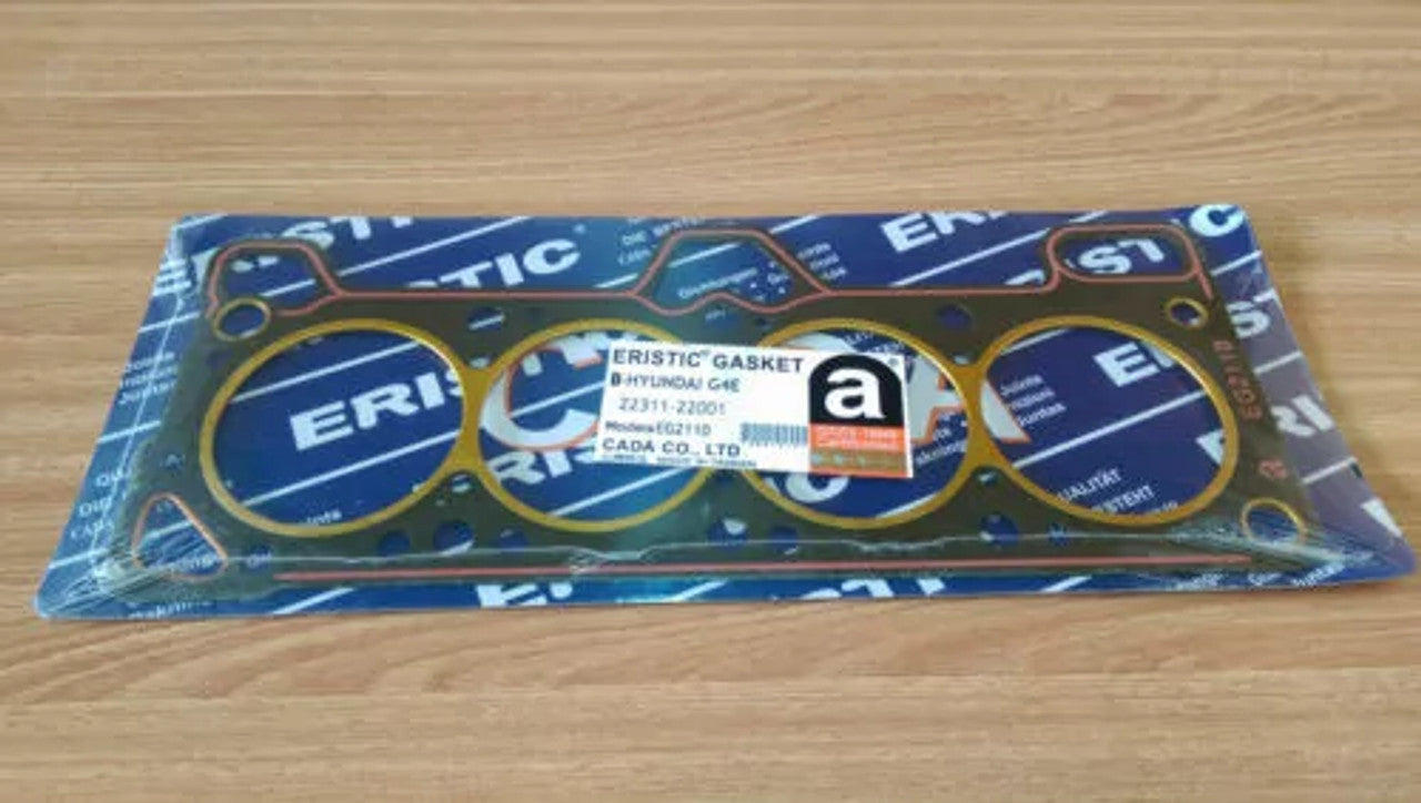 Cylinder Head Gasket fits Hyundai G4E S Coupe Getz Lantra Accent EG2110 View Front