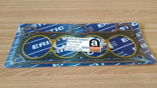 Cylinder Head Gasket fits Hyundai G4E S Coupe Getz Lantra Accent EG2110 View Front