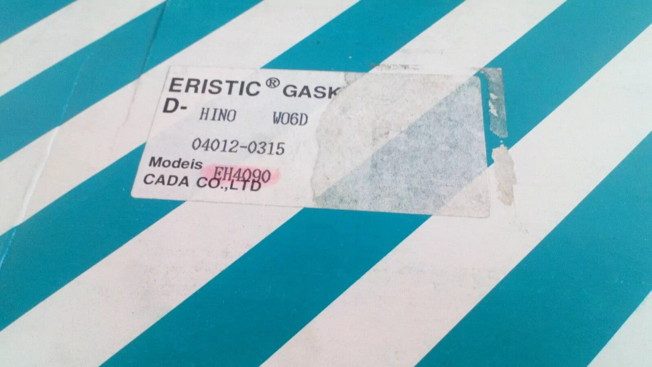 Head Set Gaskets kit fits Hino FC42 6 cylinder W06D engine EH4090 View Left