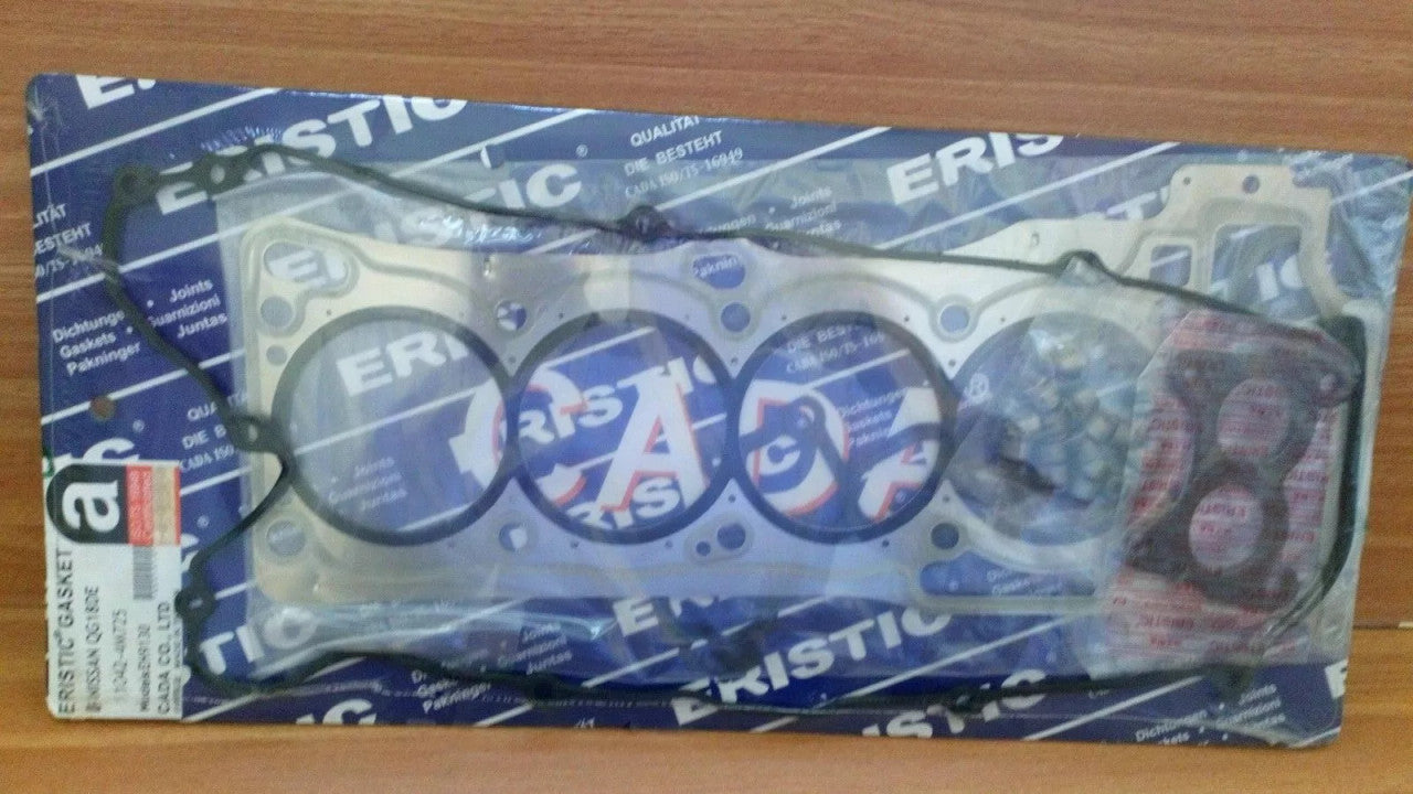 Head Set Gasket kit fits Nissan Sunny B15 Primera P11 Bluebird U14 QG18DE MLS EH9130 View Front