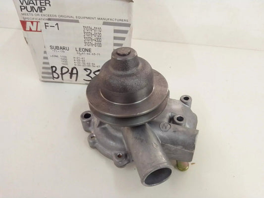Water Pump fits Subaru Leone EA61 EA63 EA64 EA71 1971-1979 F-1 View Front