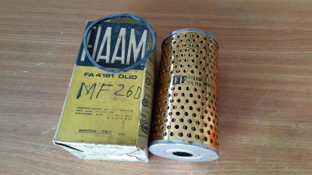Oil Filter fits Armstrong Siddeley Sapphire 346 Ford 562E 563E 954E FA4181 View Front