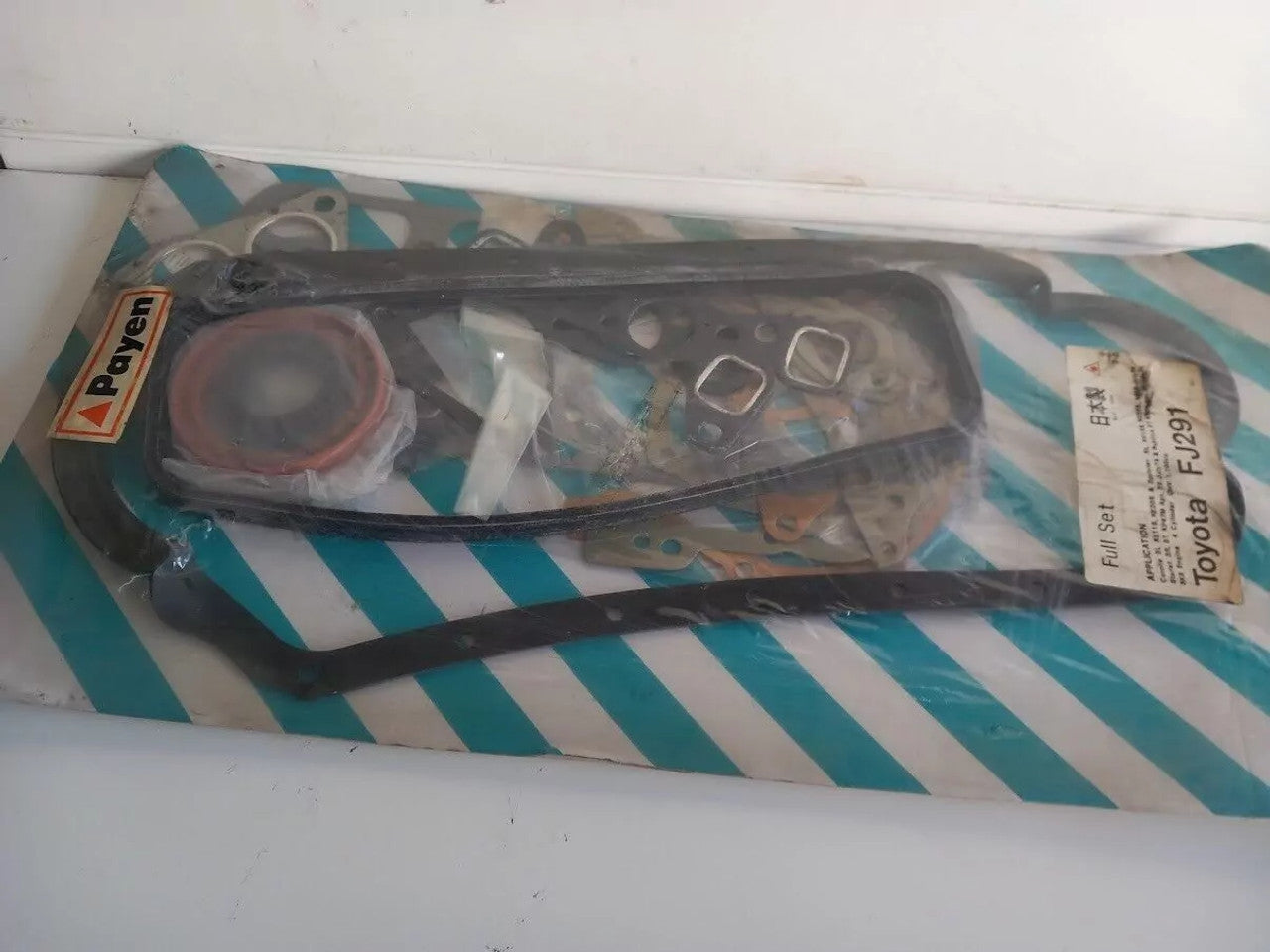 Full Set Gasket kit fits Toyota Corolla Starlet Publica 1200 1166cc 3KB engine FJ291PAYEN View Front