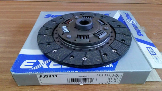 Clutch Disc fits Subaru Leone AB EA65 180mm FJD011 View Front