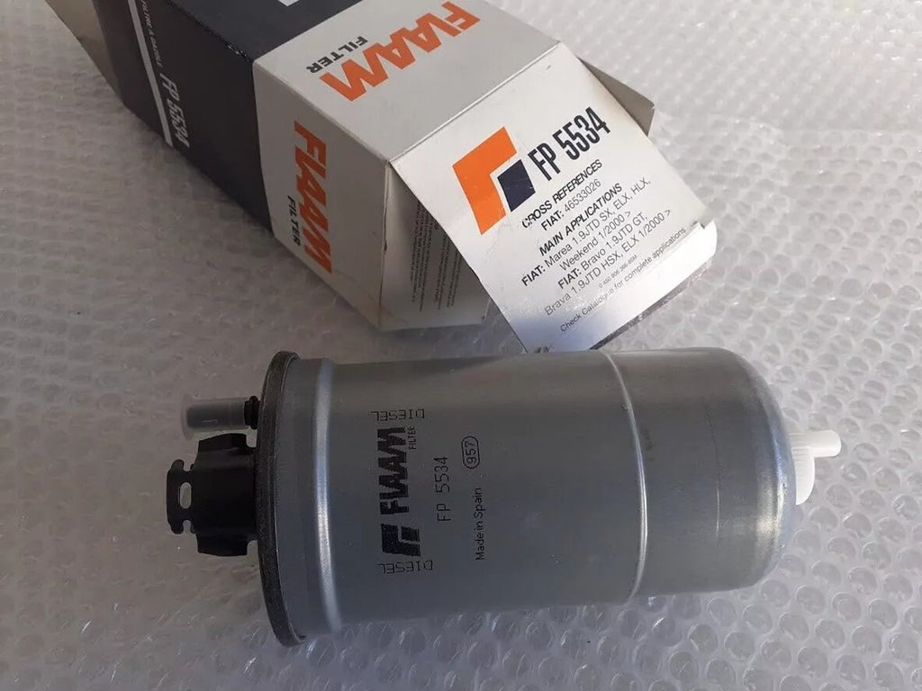 Fuel Diesel Filter fits Fiat Marea Bravo Brava 1.9 JTD 46533026 FP5534 View Front
