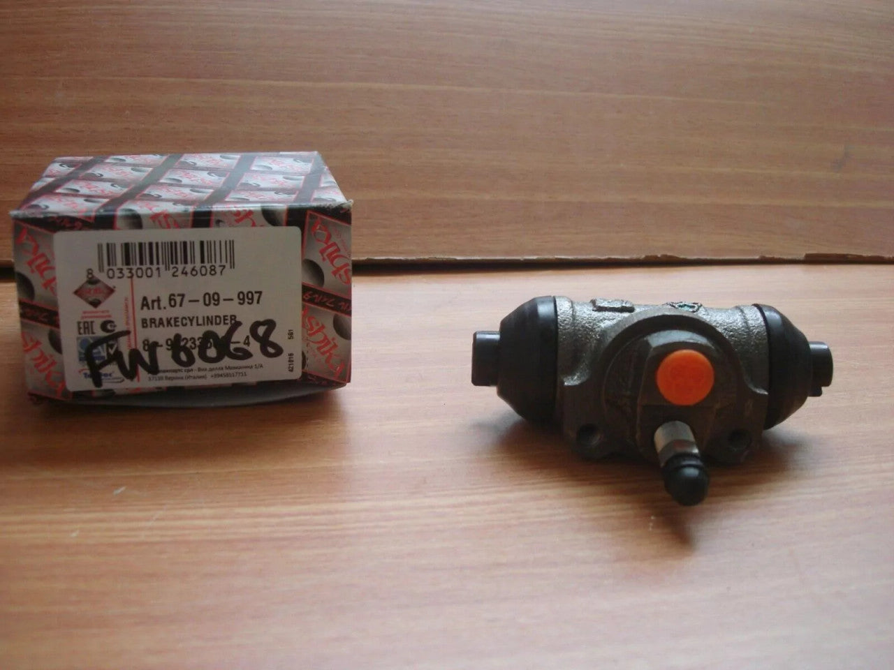Brake Wheel Cylinder Rear Right Left fits Isuzu Pickup KBD TF Chevrolet LUV 7/8 FW6068 View Front