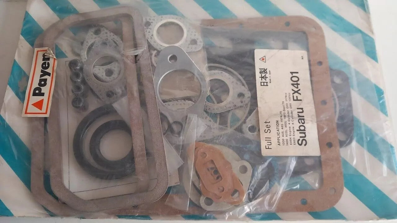 Full Set Gasket kit fits Subaru EA63 EA64 engine FX401 View Front